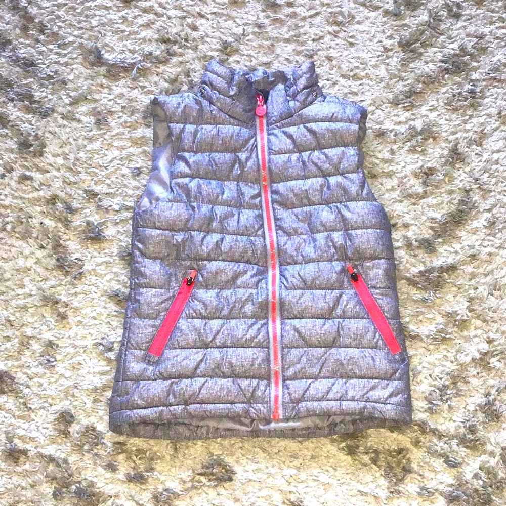 Mostly gray comfy vest